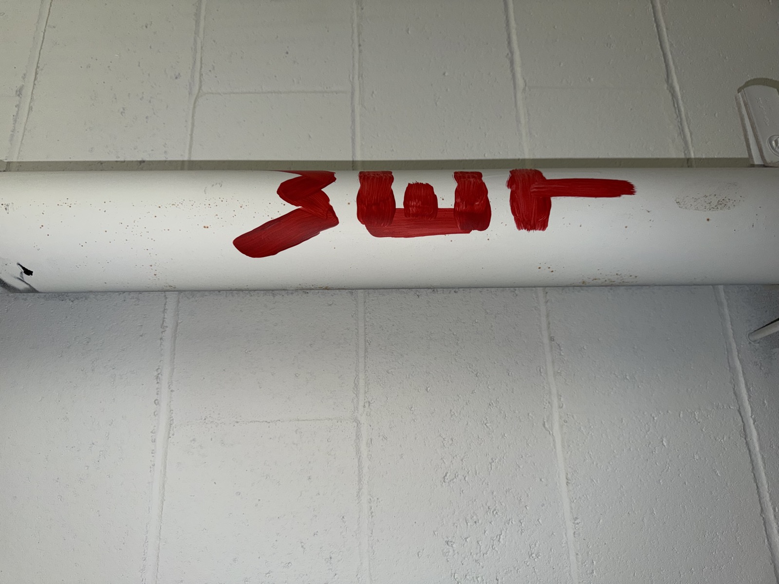 Stair B Floor 0 - Wet System Labeling